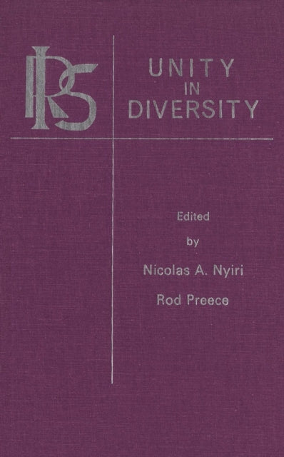 Book cover of: Unity in Diversity