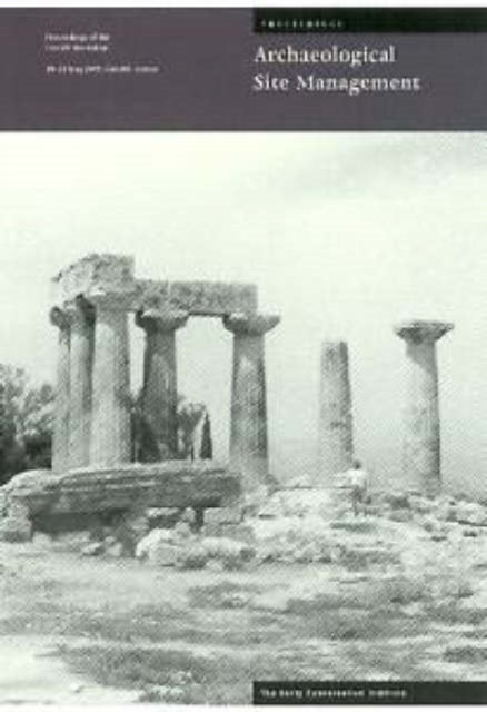 Book cover of: Management Planning for Archaeological Site – Proceedings of the Corinth Workshop