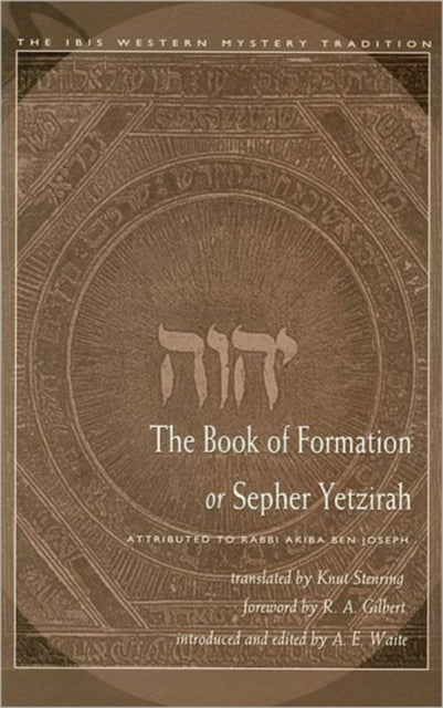 Book cover of: Book of Formation or Sepher Yetzirah