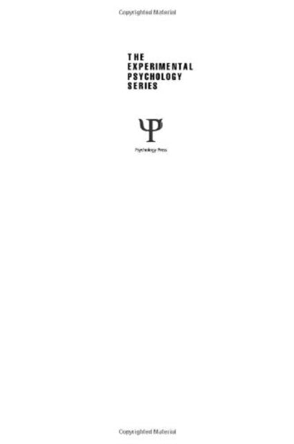 Book cover of: Processing of Information and Structure. By: W. R. Garner
