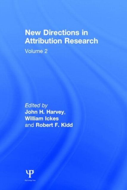 Book cover of: New Directions in Attribution Research