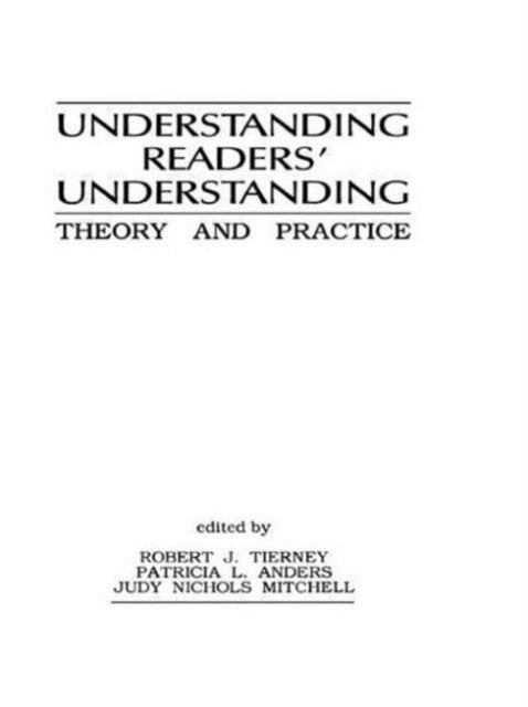 Book cover of: Understanding Readers' Understanding