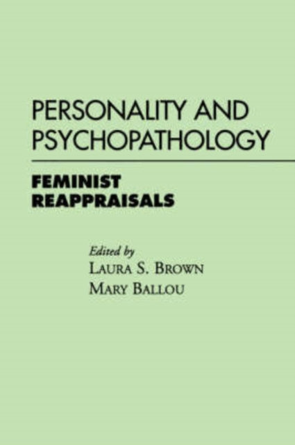 Book cover of: Personality and Psychopathology