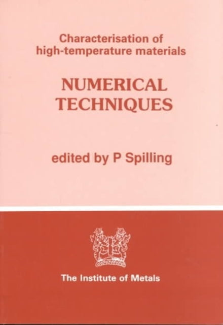 Book cover of: Numerical Techniques. By: P. Spilling