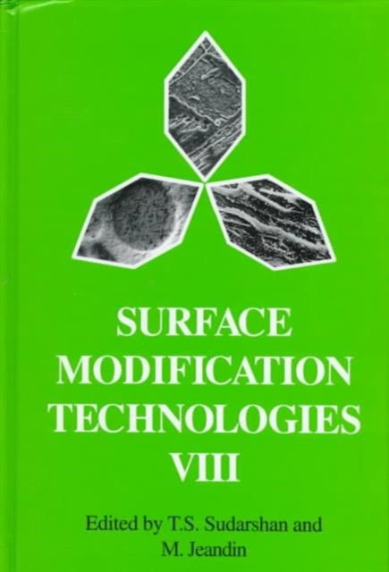 Book cover of: Surface Modification Technologies VIII