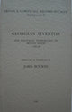 Book cover of: Georgian Tiverton, The Political Memoranda of Beavis Wood 1768-98. By: John Bourne
