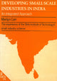 Book cover of: Developing Small-scale Industries in India