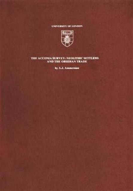 Book cover of: Acconia Survey. By: A. J. Ammermann