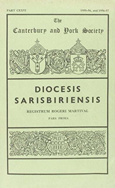 Book cover of: Registers of Roger Martival, Bishop of Salisbury, 1315-1330, IIi. By: C.R. Elrington