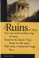 Book cover of: Ruins of Time. By: Anthony Thwaite