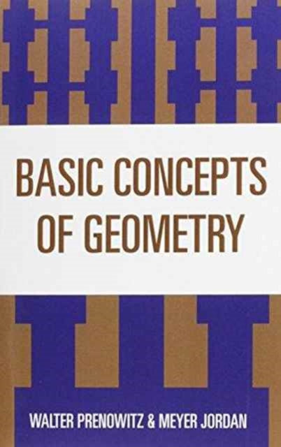 Book cover of: Basic Concepts of Geometry. By: Meyer Jordan