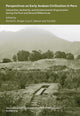 Book cover of: Perspectives on Early Andean Civilization in Peru. By: Richard L. Burger