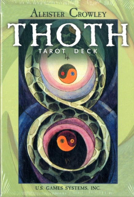 Book cover of: Crowley Thoth Tarot Deck (Large Edition). By: Aleister Crowley
