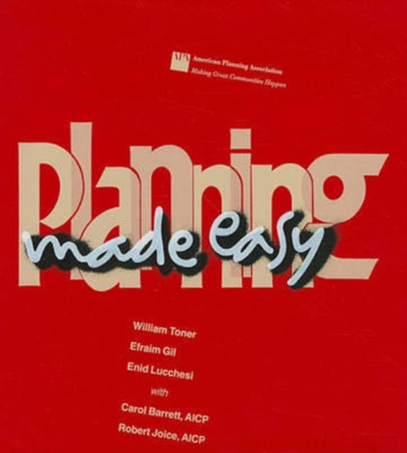 Book cover of: Planning Made Easy. By: William Toner