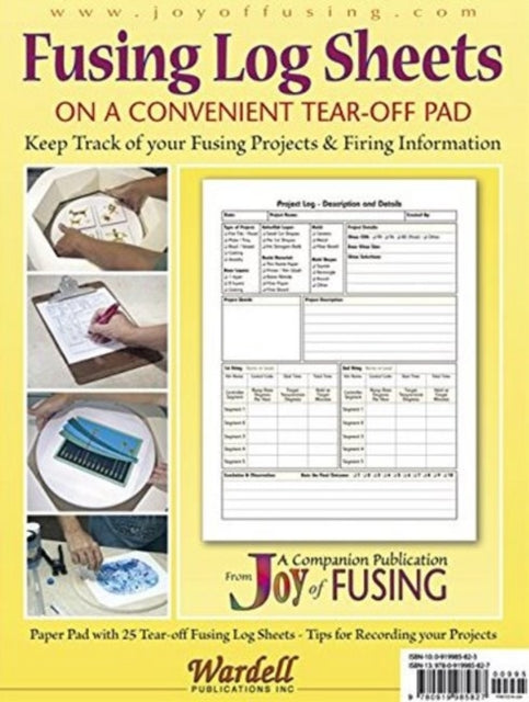 Book cover of: Fusing Log Sheets. By: Randy A. Wardell
