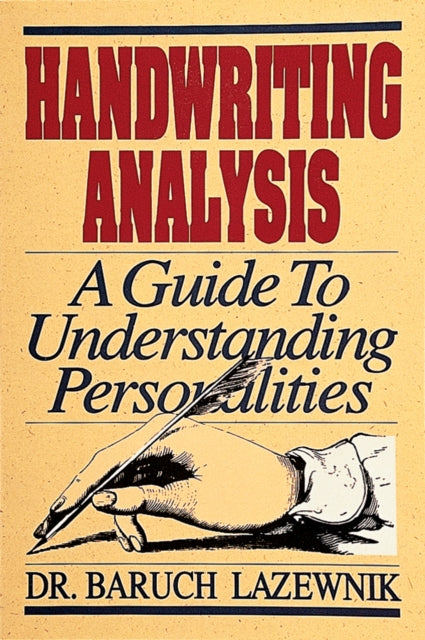 Book cover of: Handwriting Analysis. By: Baruch M. Lazewnik