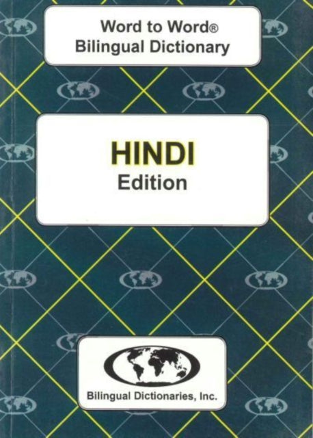 Book cover of: English-Hindi & Hindi-English Word-to-Word Dictionary