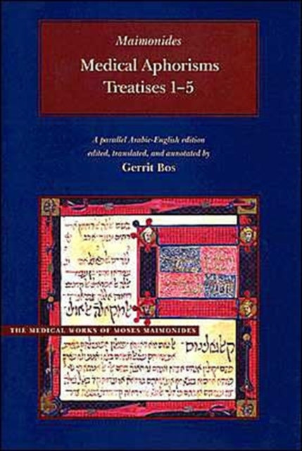 Book cover of: Medical Aphorisms. By: Moses Maimonides