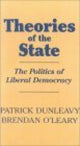 Book cover of: Theories of the State. By: Patrick Dunleavy