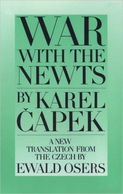 Book cover of: War With The Newts