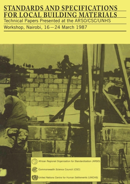 Book cover of: Standards and Specifications for Local Building Materials