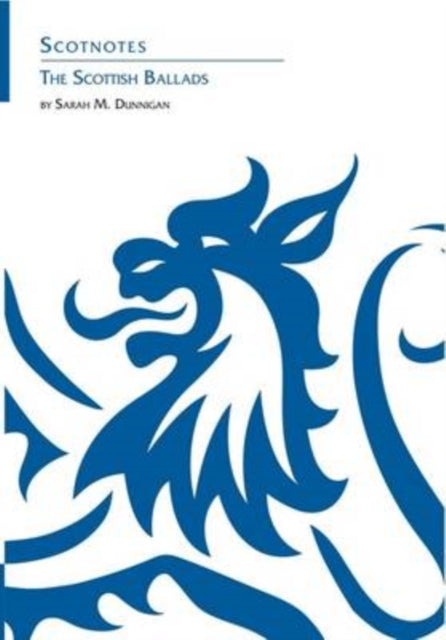 Book cover of: Scottish Ballads. By: Sarah M. Dunnigan