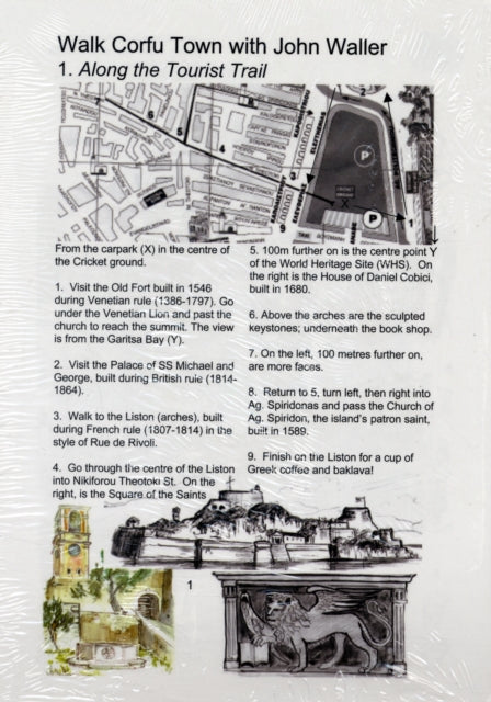 Book cover of: Corfu Town Walks