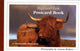 Book cover of: Highland Cow Postcard Book