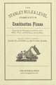 Book cover of: Stanley Rule & Level Company's Combination Plane. By: Kenneth D. Roberts