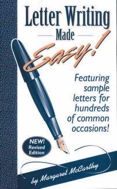 Book cover of: Letter Writing Made Easy!. By: Margaret McCarthy