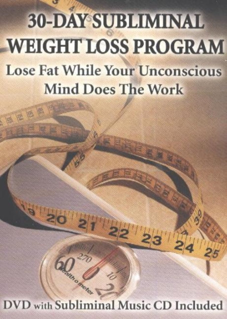 Book cover of: 30-Day Subliminal Weight Loss Program NTSC DVD