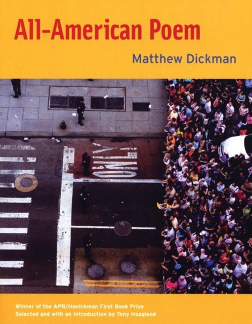 Book cover of: All-American Poem. By: Matthew Dickman