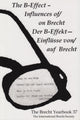 Book cover of: Brecht Yearbook / Das Brecht-Jahrbuch 37. By: Friedemann J. Weidauer