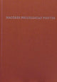 Book cover of: Maiores Philologiae Pontes