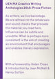 Book cover of: UEA 2015 Creative Writing Anthology Prose Fiction. By: CROSS