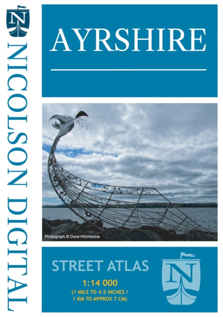 Book cover of: Nicolson Street Atlas Ayrshire. By: Val Fry