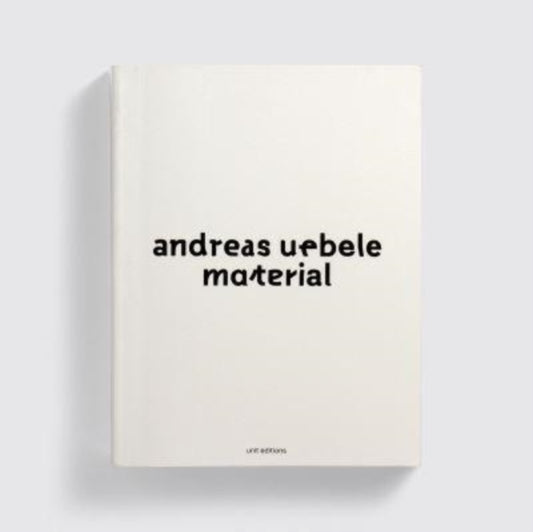 Book cover of: Andreas Uebele: Material. By: Andreas Uebele