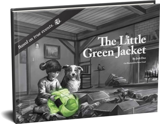 Book cover of: Little Green Jacket. By: Jodi Dee