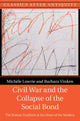 Book cover of: Civil War and the Collapse of the Social Bond. By: Michèle Lowrie