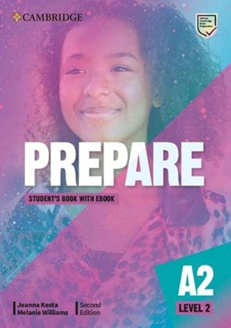 Book cover of: Prepare Level 2 Student's Book with eBook. By: Joanna Kosta