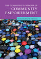Book cover of: Cambridge Handbook of Community Empowerment. By: Brian D. Christens