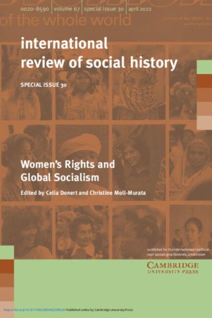 Book cover of: Women's Rights and Global Socialism: Volume 30, Part 1. By: Celia Donert