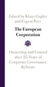 Book cover of: European Corporation. By: Klaus Gugler