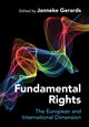 Book cover of: Fundamental Rights. By: Janneke Gerards