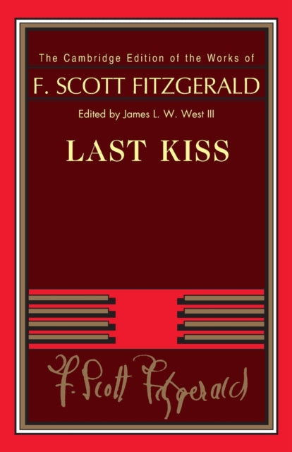 Book cover of: Last Kiss. By: F. Scott Fitzgerald