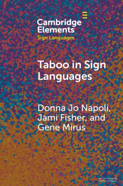 Book cover of: Taboo in Sign Languages. By: Donna Jo Napoli