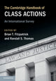 Book cover of: Cambridge Handbook of Class Actions. By: Brian T. Fitzpatrick