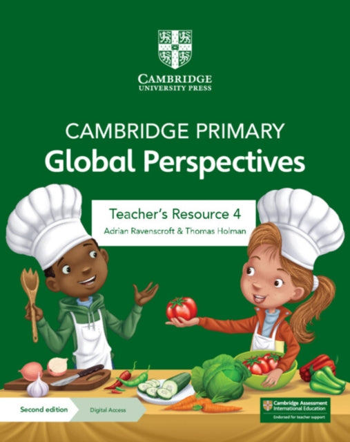 Book cover of: Cambridge Primary Global Perspectives Teacher's Resource 4 with Digital Access. By: Adrian Ravenscroft