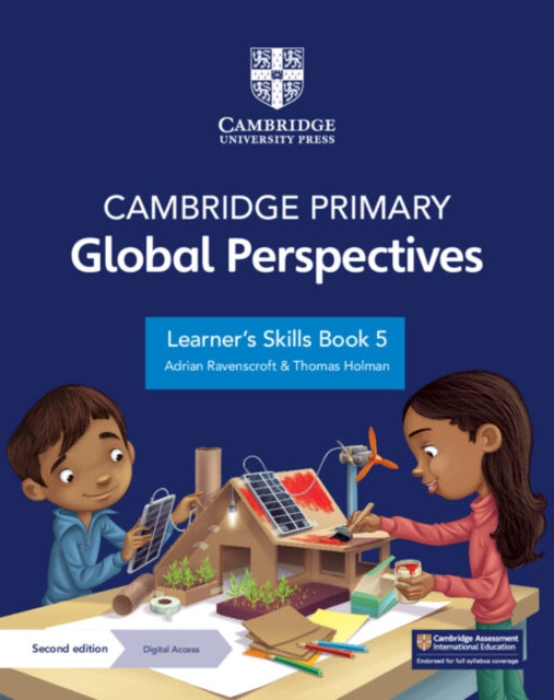 Book cover of: Cambridge Primary Global Perspectives Learner's Skills Book 5 with Digital Access (1 Year). By: Adrian Ravenscroft