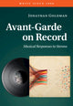 Book cover of: Avant-Garde on Record. By: Jonathan Goldman